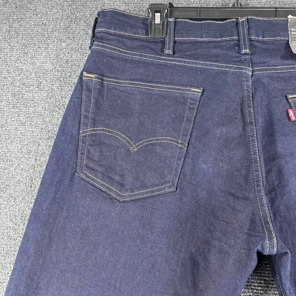 Levi's 502 Taper Jeans Mens 38x30 W38 L30 Indigo Blue Levi's Flex Stretch NWT